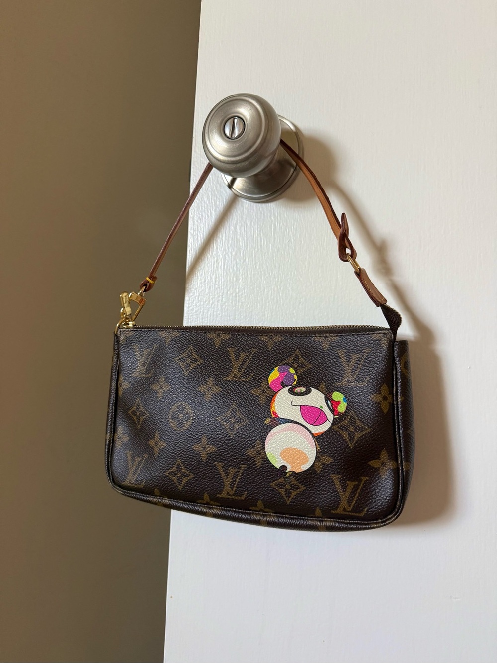 Louis Vuitton Murakami Panda Pochette